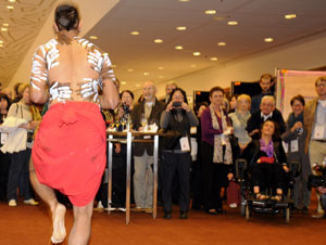 Delegates received an authentic Melbourne welcome.